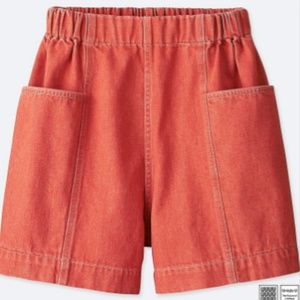 Women u denim easy shorts Clearance